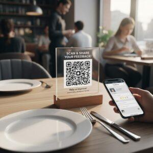 Boosting Restaurant Reviews with QR Code Feedback Forms