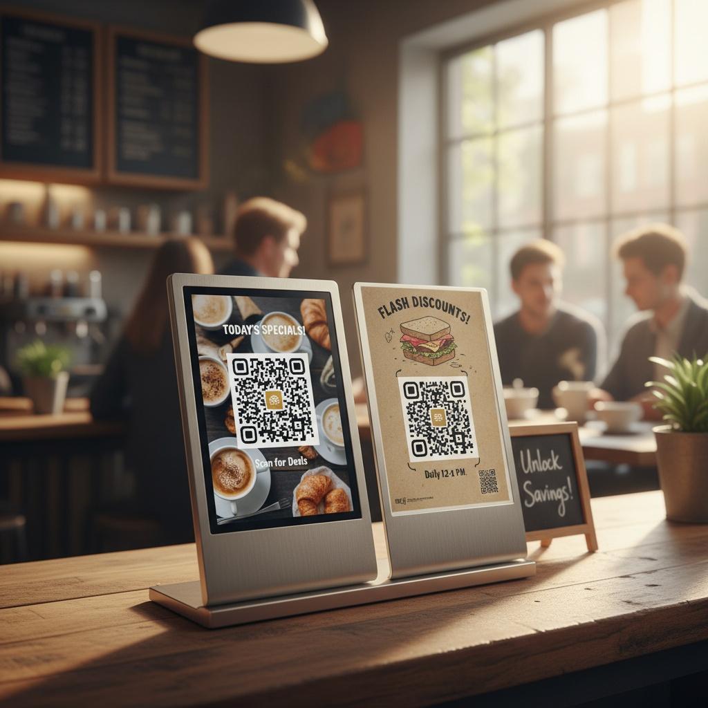 QR Codes for Promoting Daily Specials and Discounts