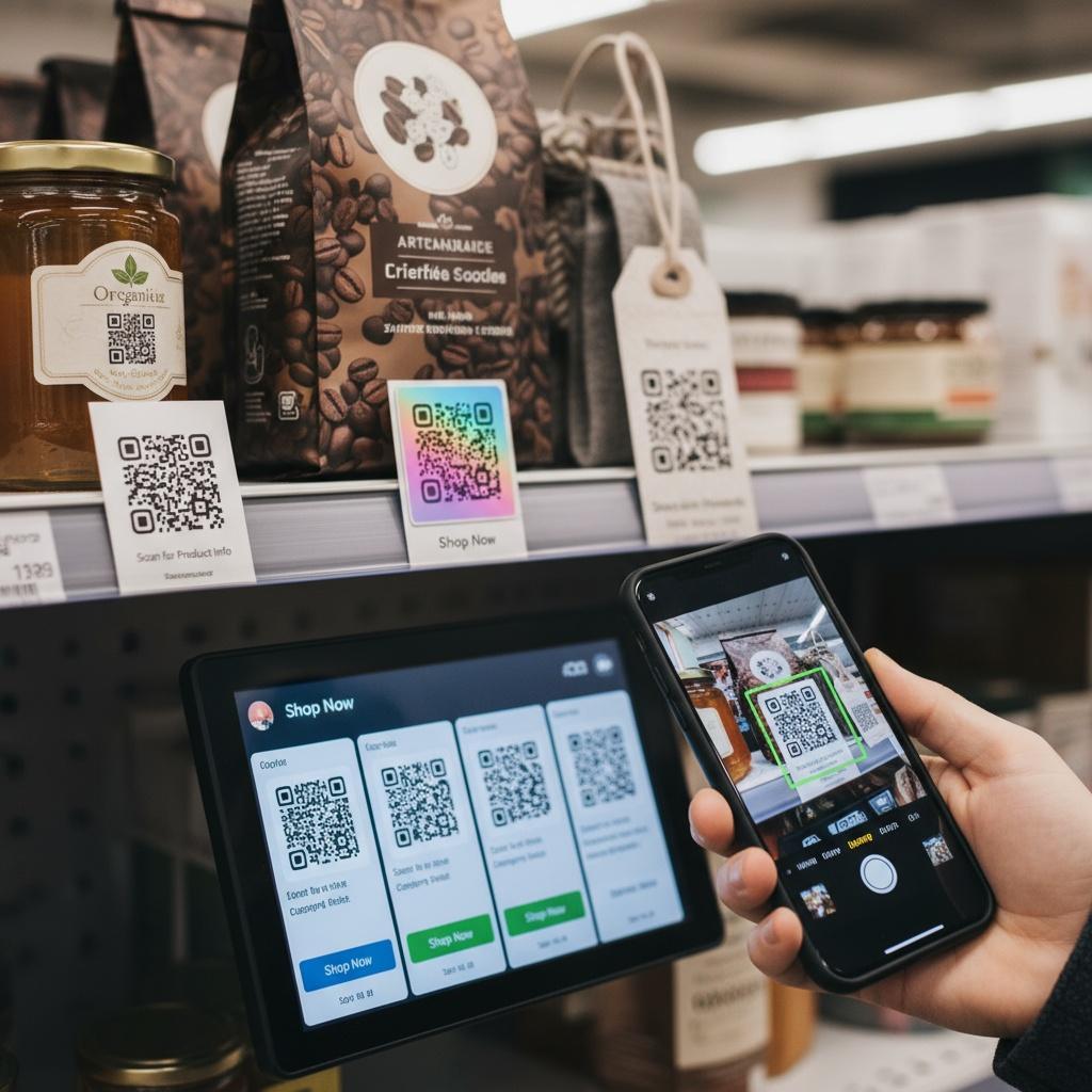 QR Codes for Retail: From Shelf Tags to Smart Labels