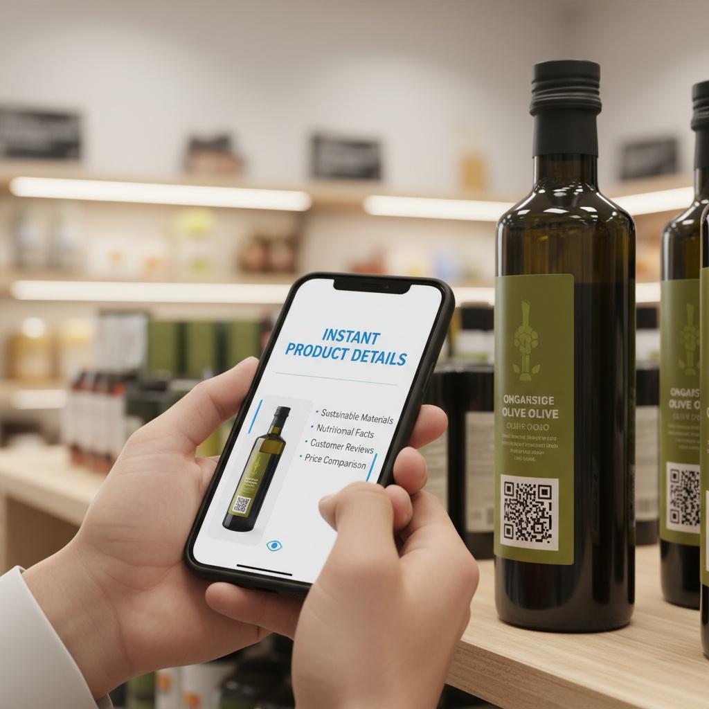 Using QR Codes to Display Product Information Instantly