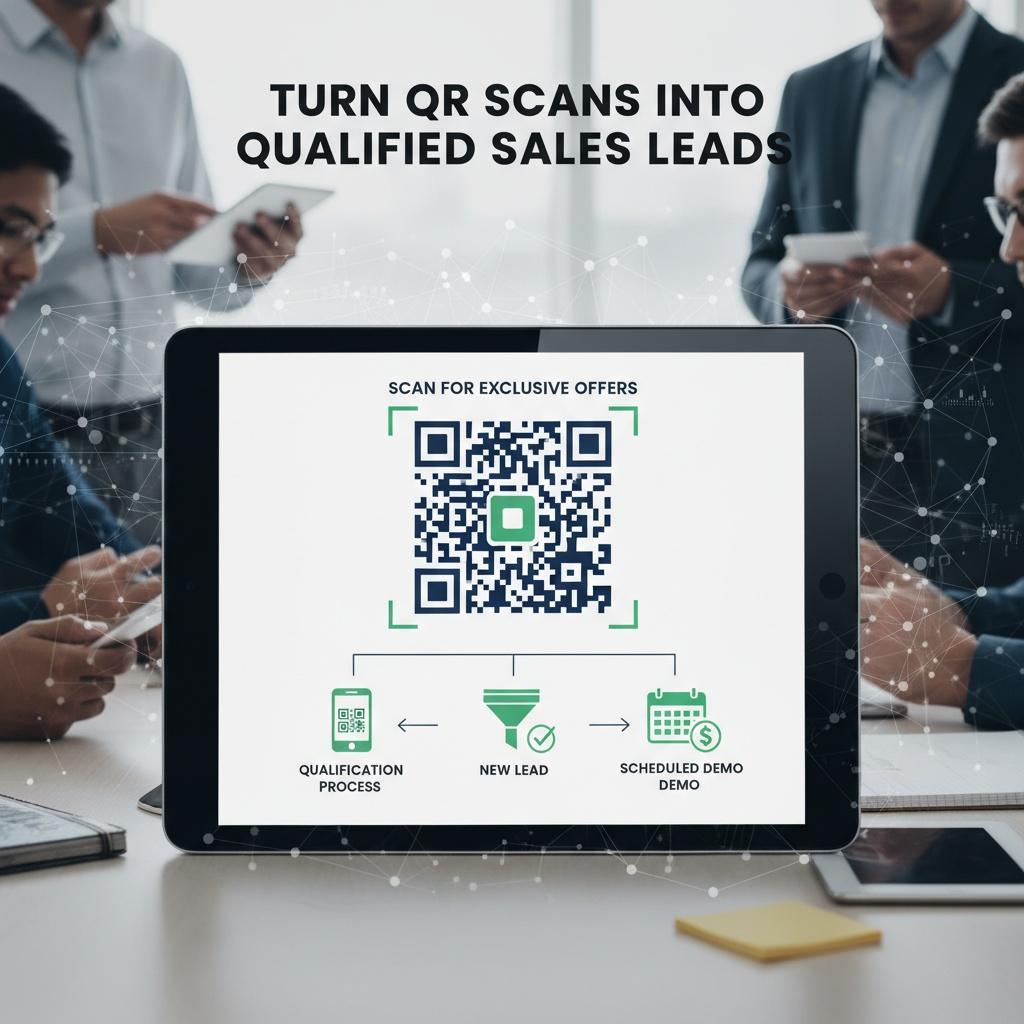 How to Turn QR Scans into Qualified Sales Leads
