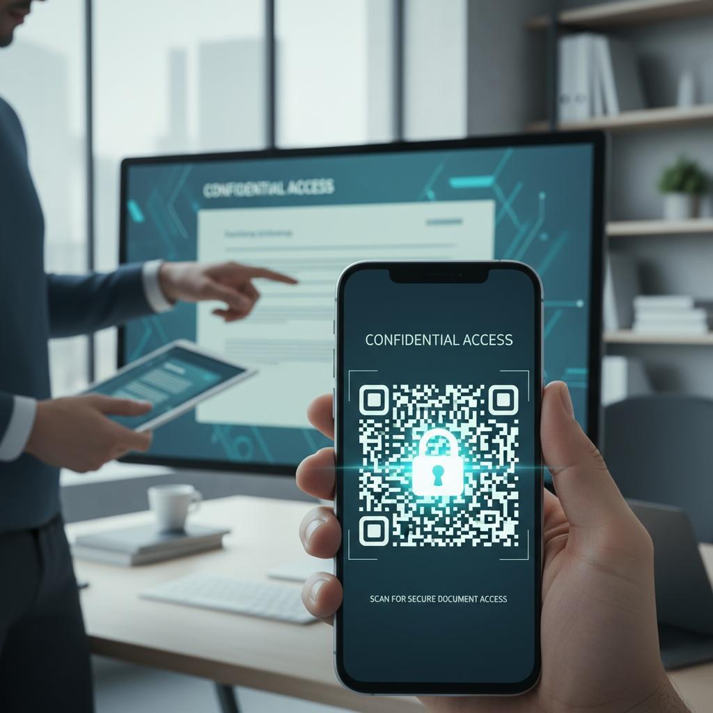 How to Use QR Codes for Secure Document Access