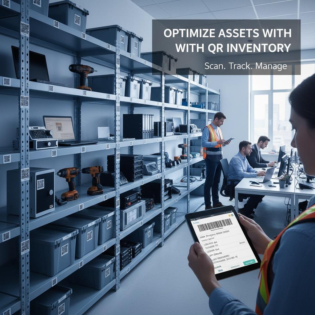 QR Codes for Managing Inventory and Office Equipment