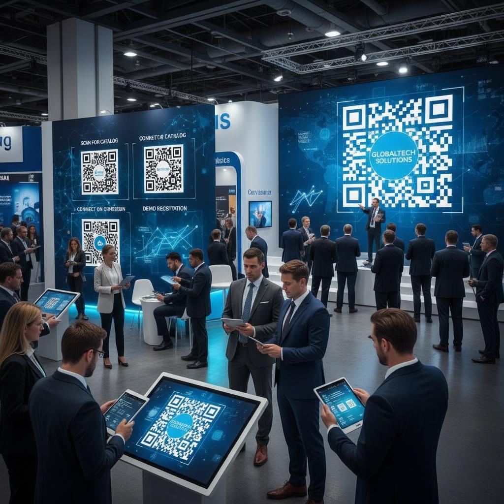 QR Codes in Trade Shows and Business Exhibitions