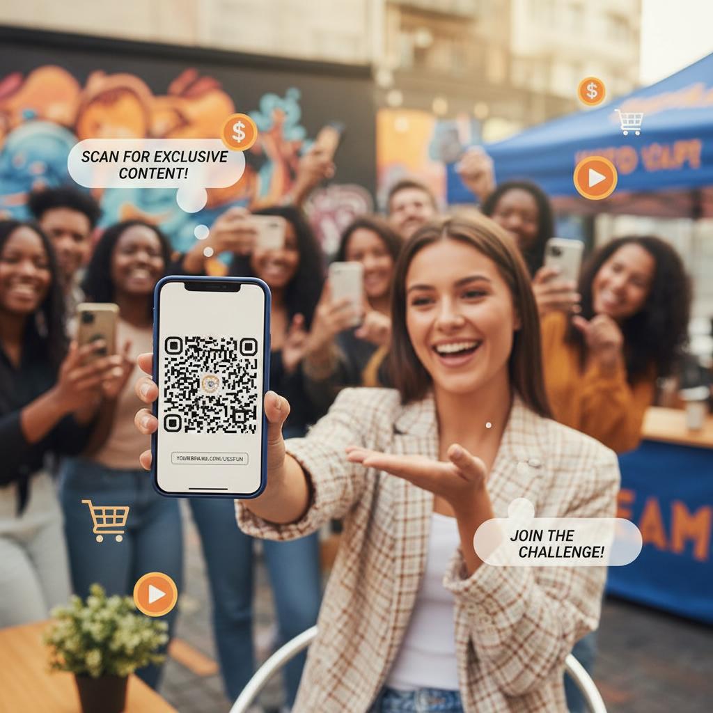Using QR Codes in Influencer and UGC Campaigns