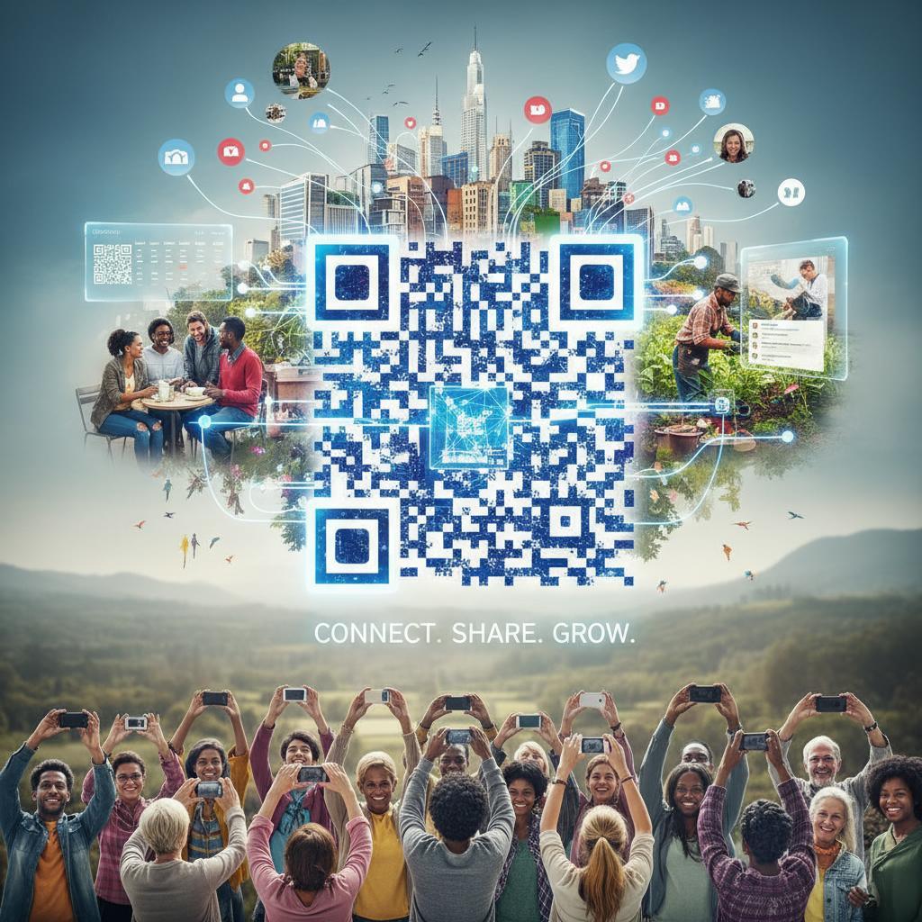 How QR Codes Connect Online and Offline Communities