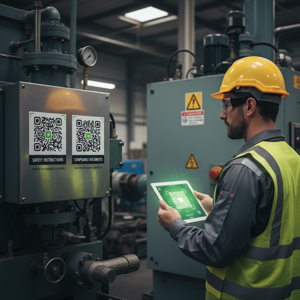 QR Codes for Safety Instructions and Compliance Documents